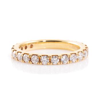 1.00ct Diamond Full Hoop Eternity Ring