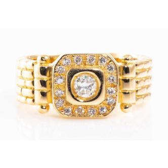 0.36ct Diamond Mens Ring