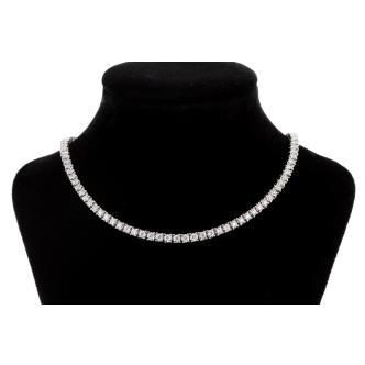 3.02ct Diamond Tennis Necklace