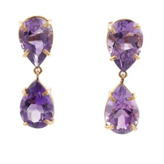 2.75ct Amethyst Earrings