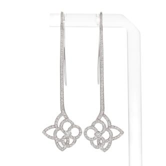 Louis Vuitton Diamond Earrings