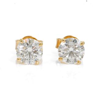 2.06ct Diamond Studs GIA D VS1