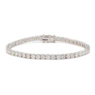 7.89ct Diamond Tennis Bracelet