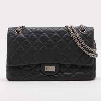 Chanel Matelasse 2.55 Large Leather Double Flap