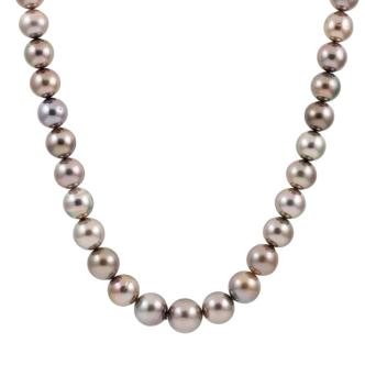 9.7mm-13.3mm Tahitian Pearl Necklace