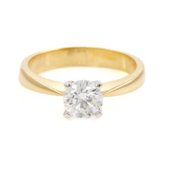 1.00ct Diamond Solitaire Ring GIA E VS1