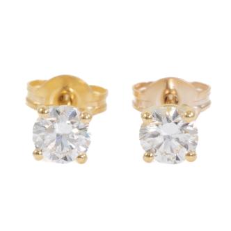 0.60ct Diamond Studs GIA D VS1