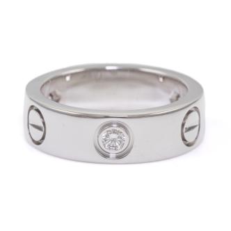 Cartier Love 3 Diamond Ring