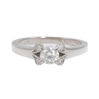 Cartier Ballerine Solitaire Ring GIA