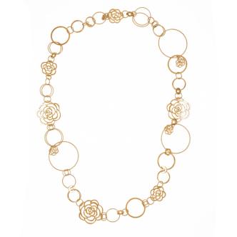 Chanel Camelia Camellia Flower Necklace