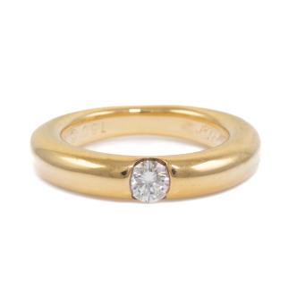 Cartier Ellipse Diamond Ring 0.25ct