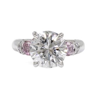 Calleija 4.02ct GIA 0.51ct Pink Diamond