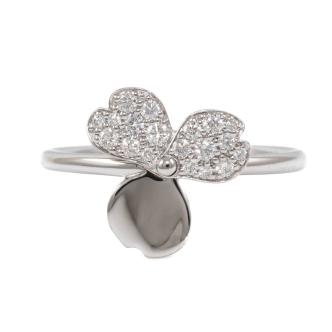 Tiffany & Co. Paper Flower Diamond Ring