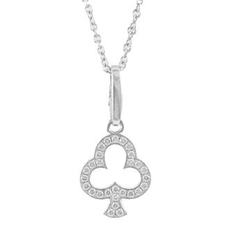 Cartier Clubs Diamond Charm Pendant