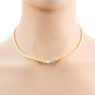 10.00ct Diamond Tennis Necklace