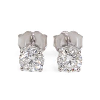 1.00ct Diamond Studs GIA D VS1