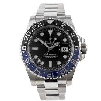 Rolex GMT Master II Batman Watch 116710B