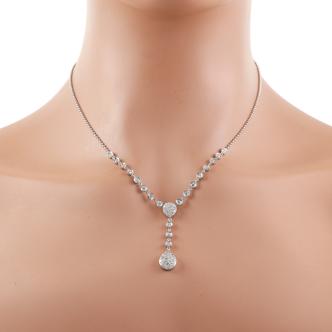 1.25ct Diamond Drop Necklace