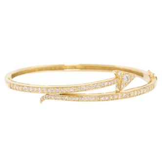 1.21ct Diamond Arrow Design Bracelet