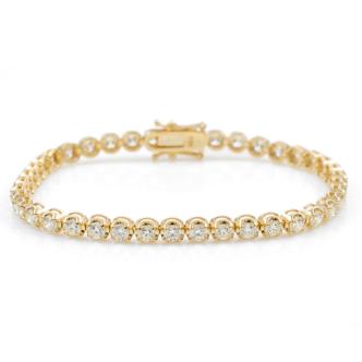 9.07ct Diamond Tennis Bracelet