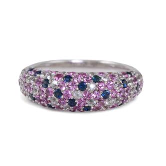 2.00ct Multi-coloured Sapphire Ring