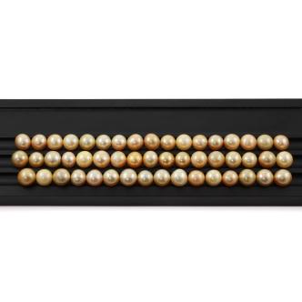 50 Loose Golden South Sea Pearls 164.0g